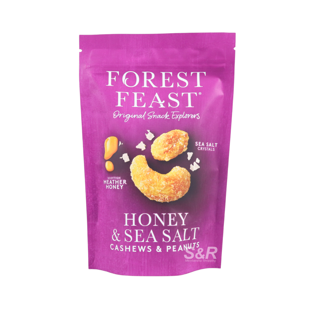 Forest Feast Honey & Sea Salt Cashews & Peanuts 129g